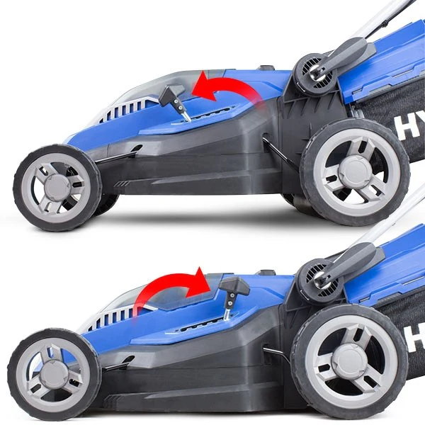 Hyundai 15" 40V Battery Lawn Mower – 5 Height Settings, 30L Collector, Plastic Deck - SKIN ONLY (HY38-E40) - Image 16