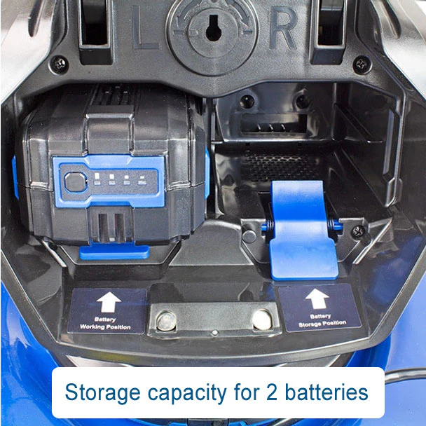 Hyundai 17" 40V Battery Lawn Mower – Steel Deck, 6-Stage Height Adjust, 45L Catcher, Lightweight & Durable - SKIN ONLY ( HY42-E40P ) - Image 12