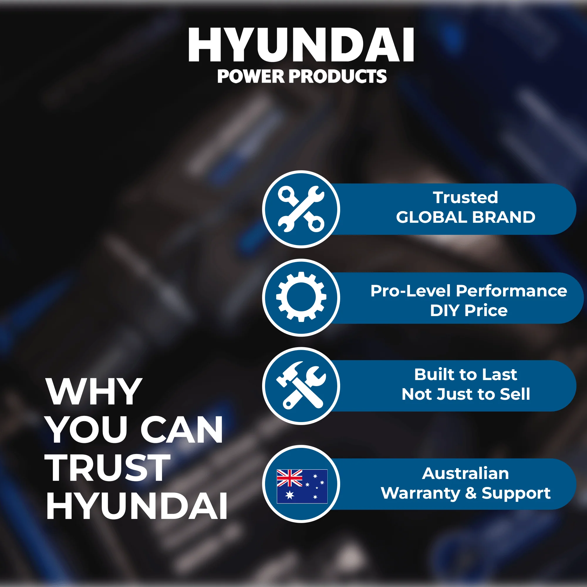 Hyundai 21" Petrol Lawn Mower Self-Propelled – 196cc Engine, Steel Deck, Easy Start, OPC Safety (HYM530SP) - Image 7