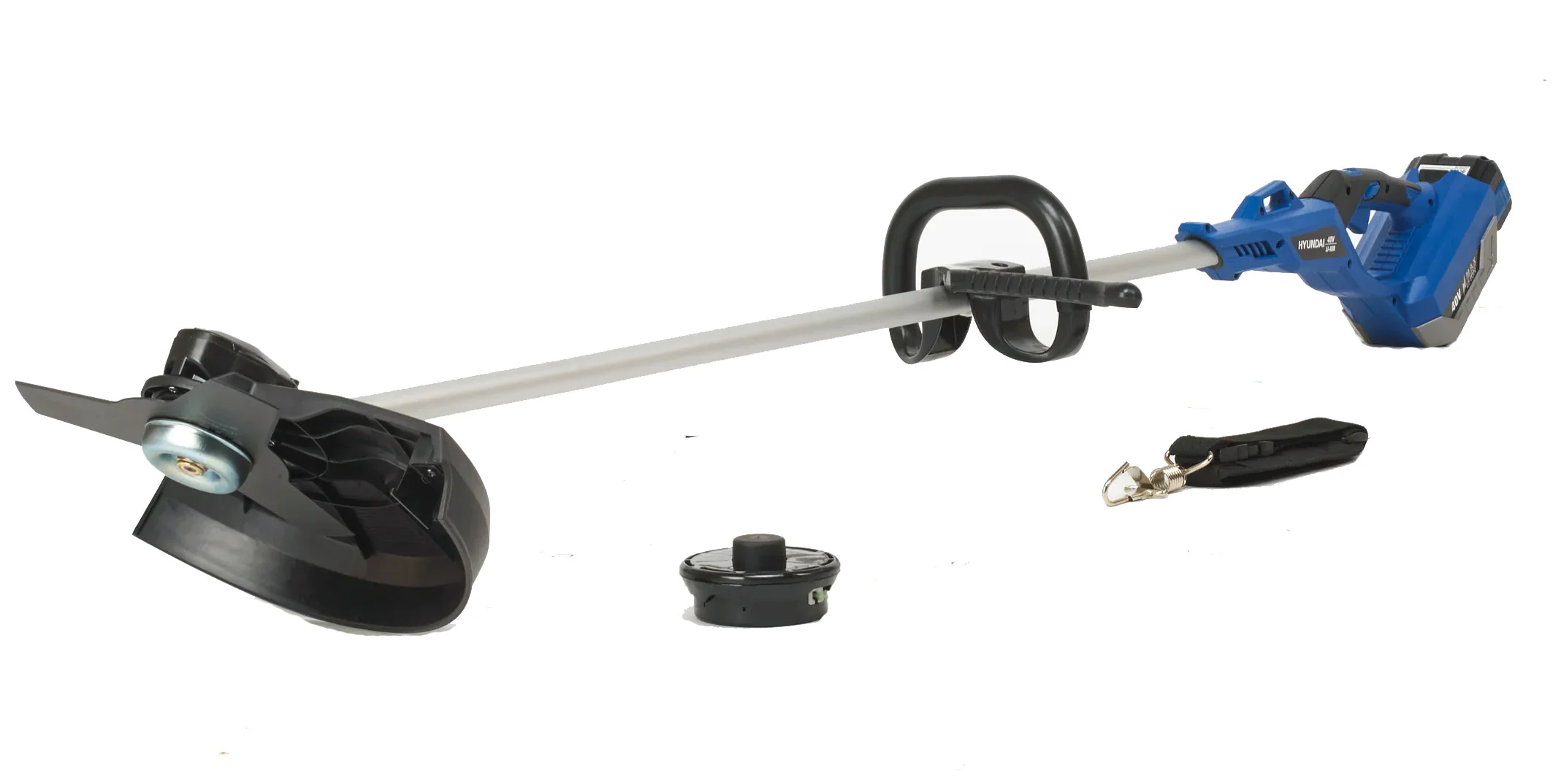 Hyundai 40V Brushcutter – Cordless Lithium-Ion Battery Powered, 250mm Cutting Diameter, Shoulder Strap Included - SKIN ONLY (HY40BC10) - Image 8