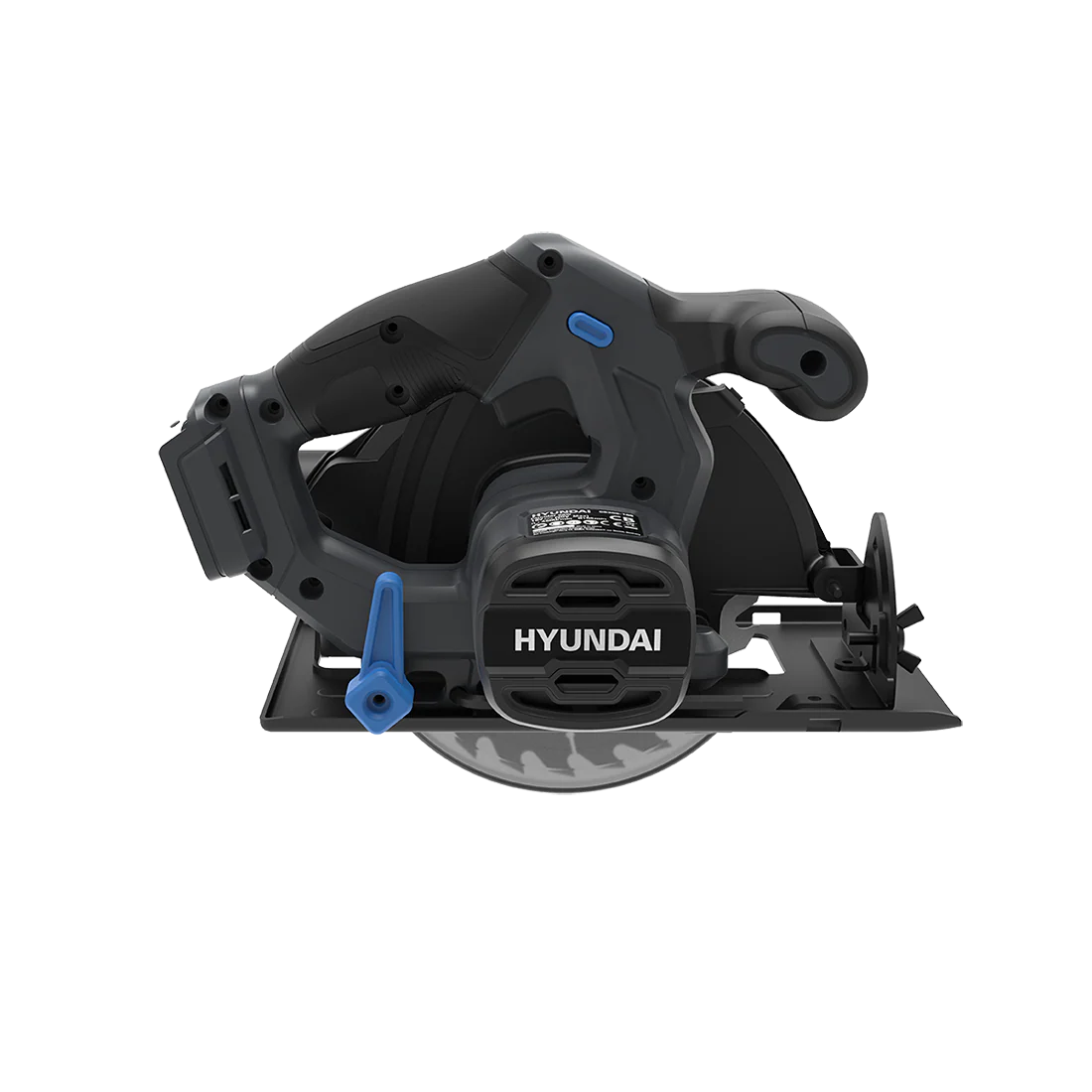 Hyundai 20V Cordless Circular Saw – 165mm Blade, Bevel Cuts, Dust Port – SKIN ONLY (CS20S-165) - Image 12