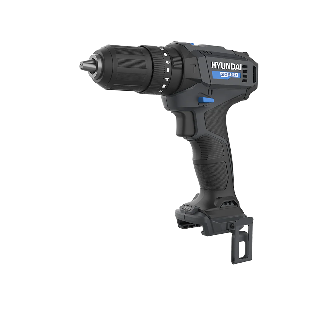 Hyundai 20V Cordless Hammer Drill – 2-Speed, 50Nm Torque, LED - SKIN ONLY (HD20S-50) - Image 10