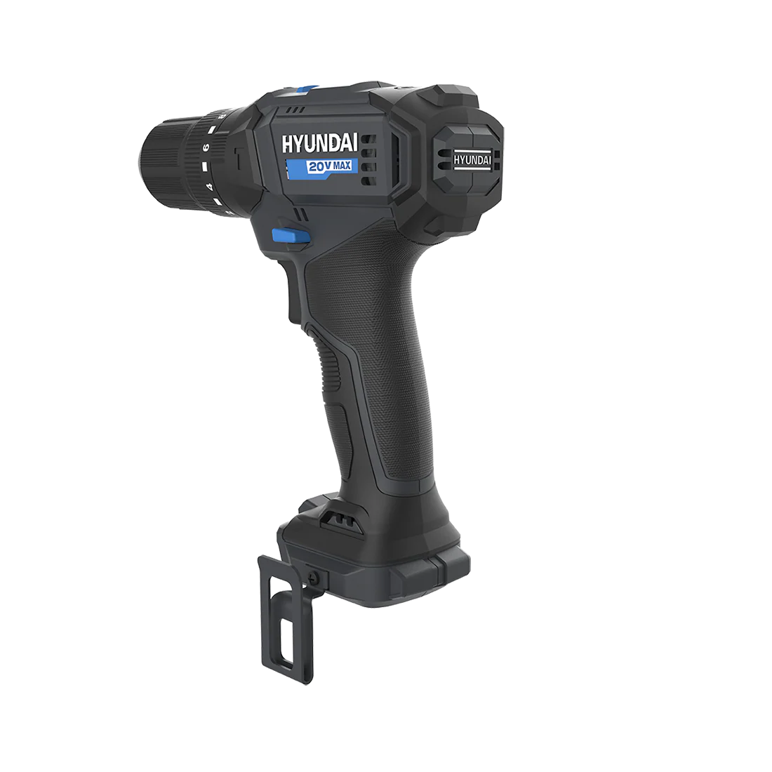 Hyundai 20V Cordless Hammer Drill – 2-Speed, 50Nm Torque, LED - SKIN ONLY (HD20S-50) - Image 11