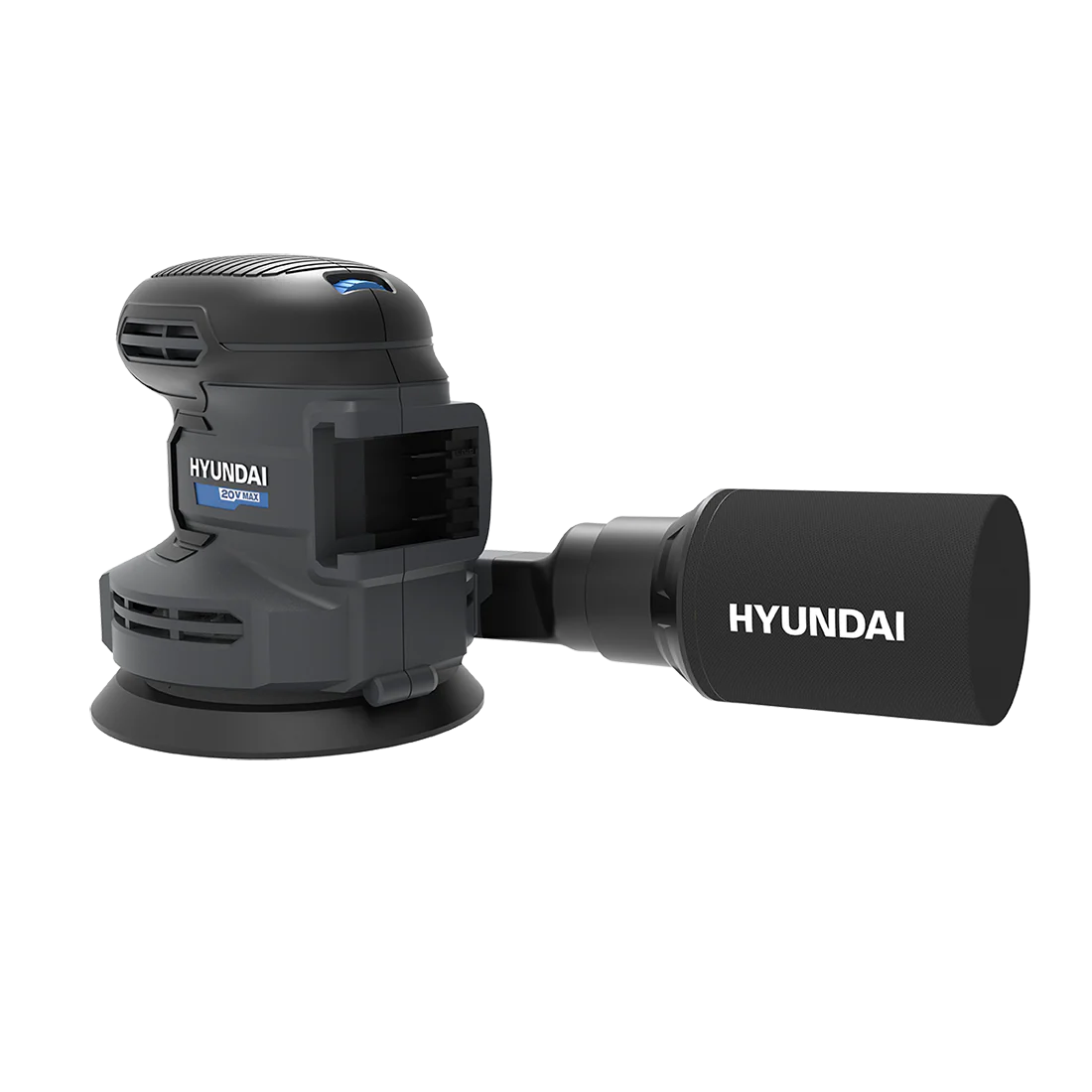 Hyundai 20V Cordless Orbital Sander – 5” Pad, Dust Collection, Variable Speed Control – SKIN ONLY (SD20S) - Image 12