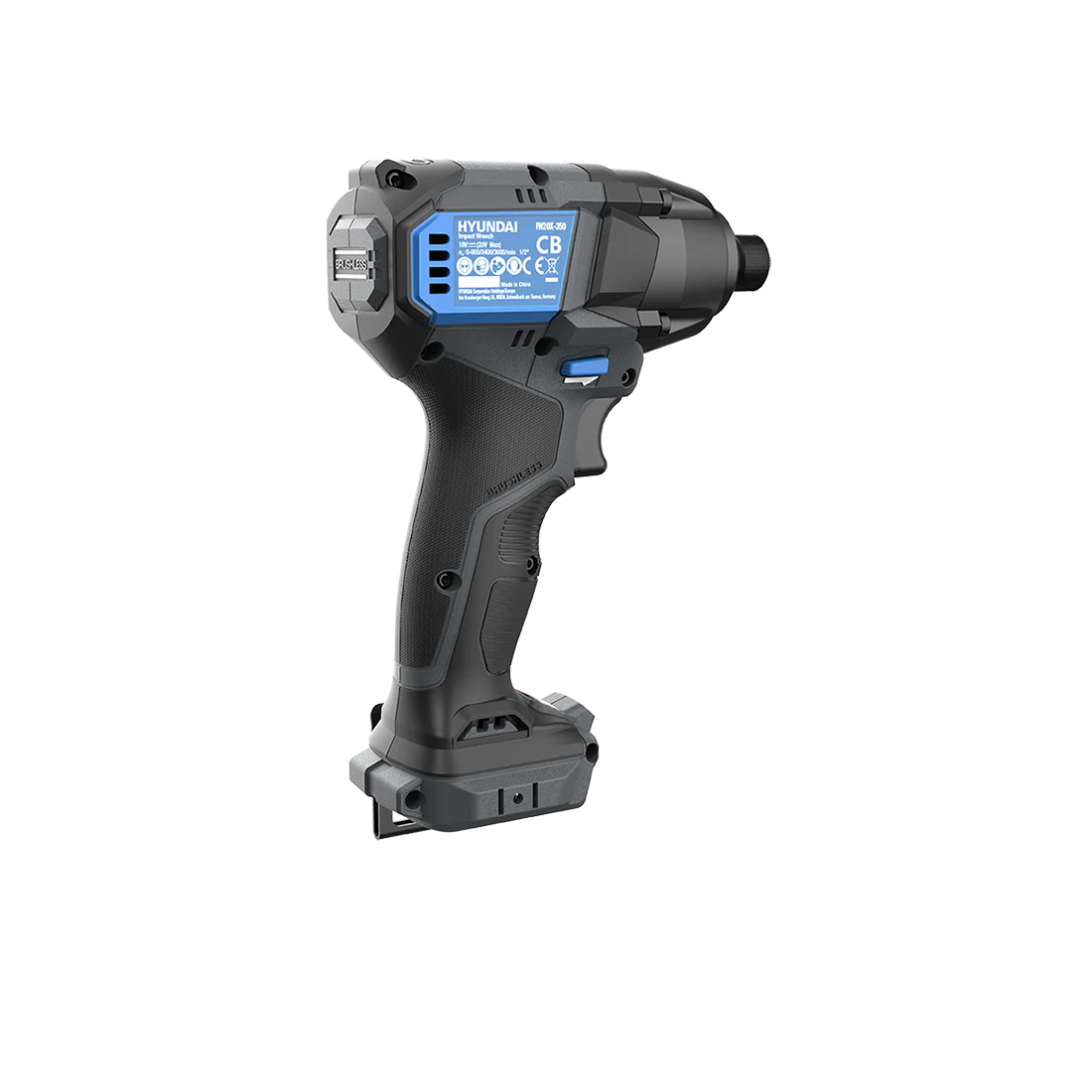 Hyundai 20V Brushless Impact Driver Kit – 230Nm, 3-Speed, LED, 4Ah Battery & Charger (ID20X-230FT) - Image 12