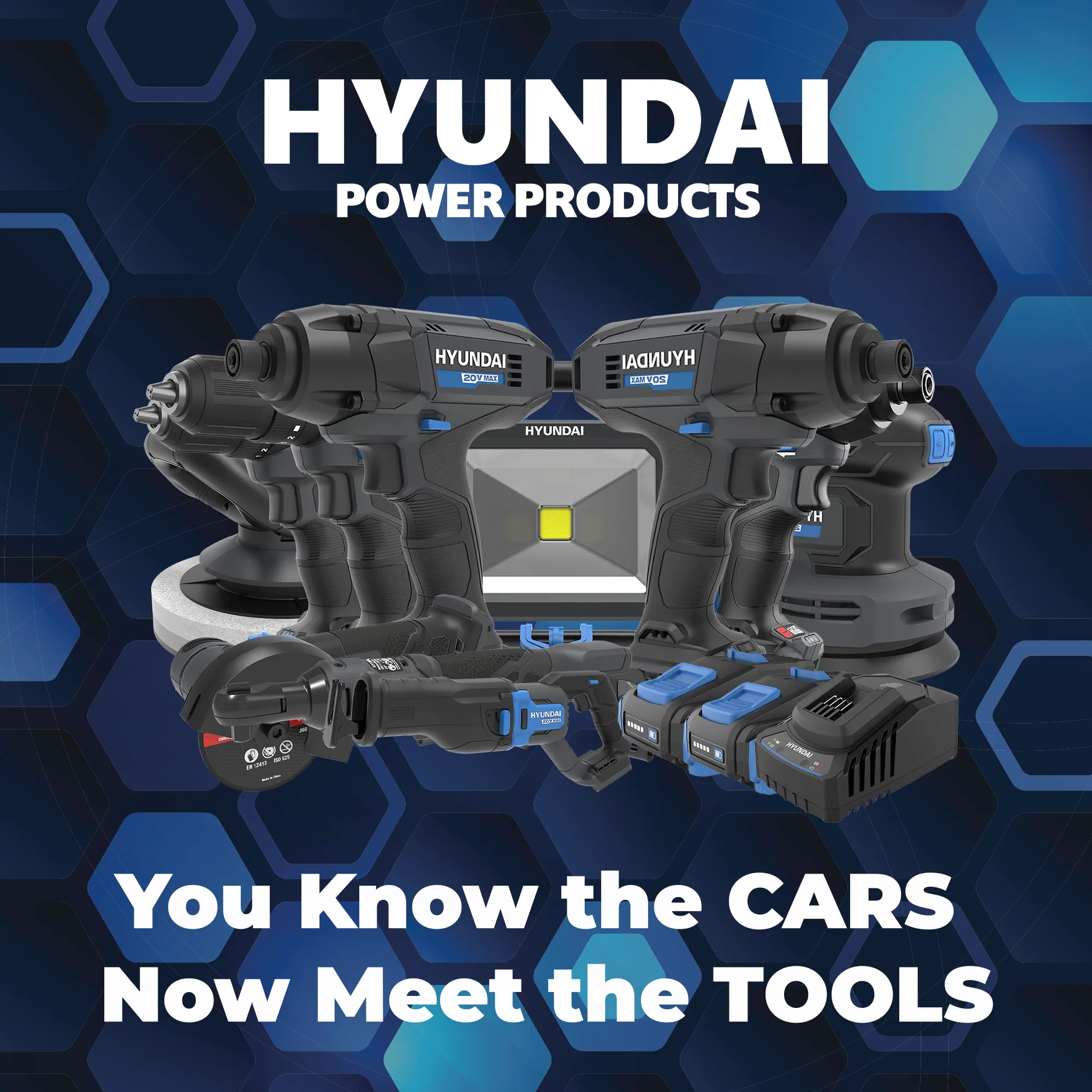 Hyundai 20V Brushless Impact Driver Kit – 230Nm, 3-Speed, LED, 4Ah Battery & Charger (ID20X-230FT) - Image 9