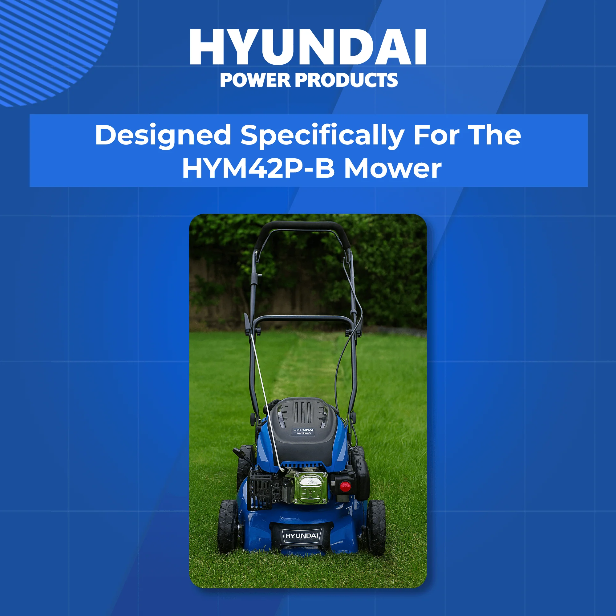 Hyundai HYM42P-B Lawnmower Replacement Cutter Blade – Genuine Official Hyundai Part - Image 3